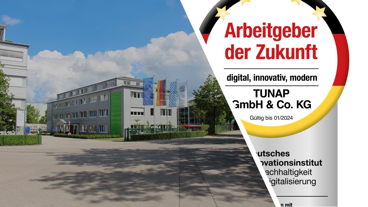 TUNAP erhält Auszeichnung  TUNAP erhält Auszeichnung